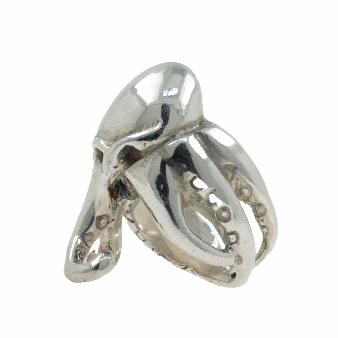 Anillo Pulpo en Plata 925 | Red Prey Jewelry | AnnaMar Atelier