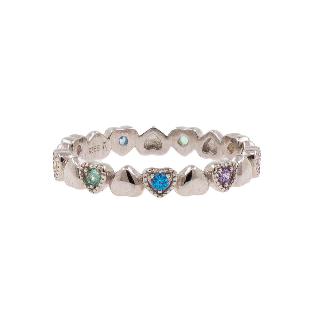 Churumbela Corazones Colores y Plata | Patricia Zúñiga Joyería | AnnaMar Atelier