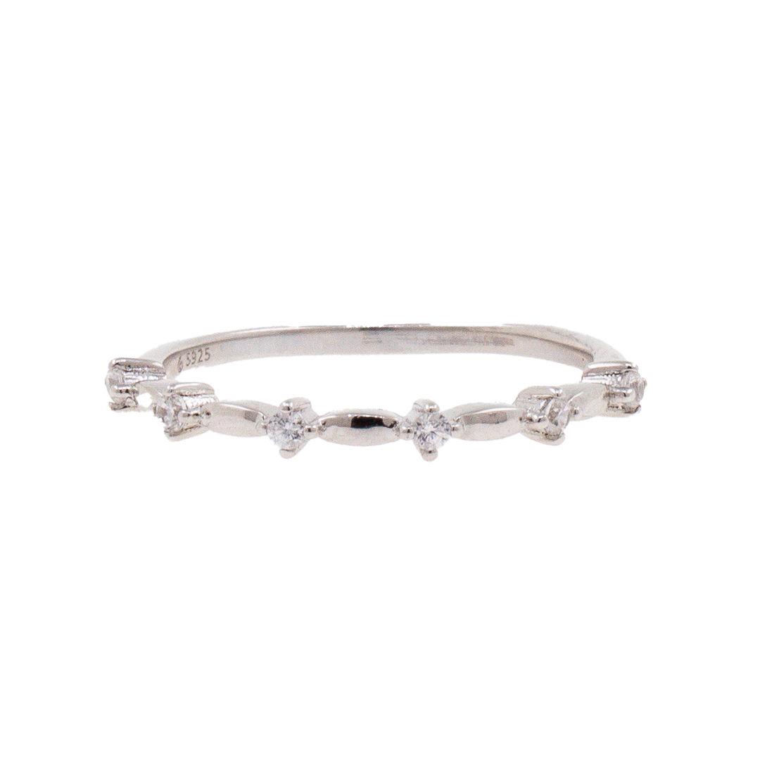 Media Churumbela Arroz y Circonias | Circonias y Plata 925 | Patricia Zúñiga Joyería | AnnaMar Atelier