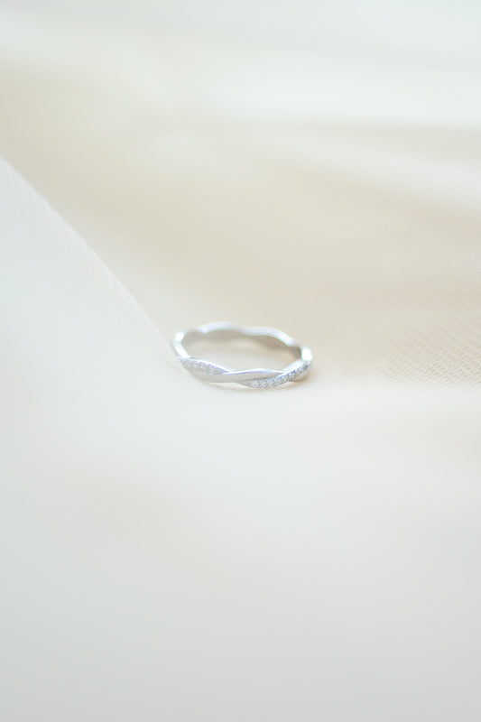 Media Churumbela con Onda Individual de Circonias