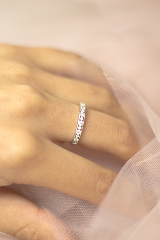 Media Churumbela con Circonias dos Tamaños