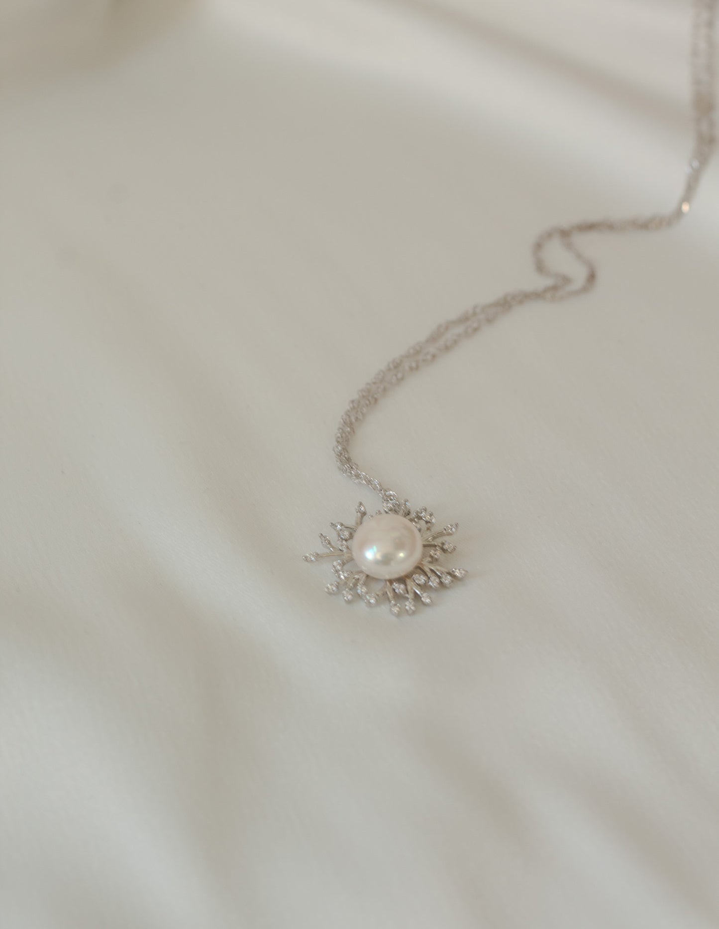 Dije Perla Estrellada Plata Ley 925 | AnnaMar Atelier