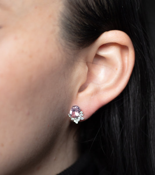 Broquel Ramillete Morgana Plata Ley 925 | AnnaMar Atelier