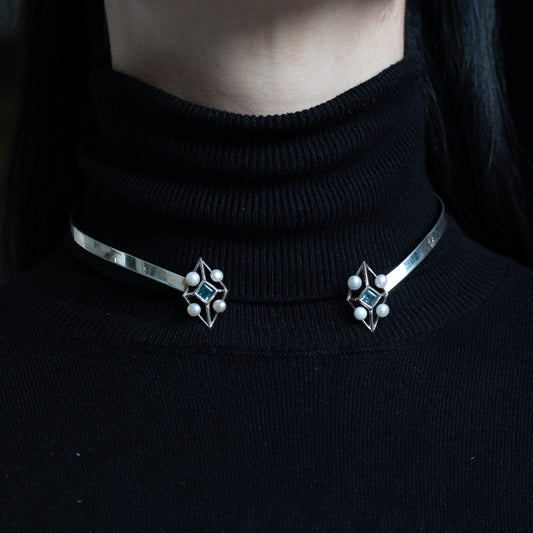 Gargantilla Luna en Plata 925 | Red Prey Jewelry | AnnaMar Atelier