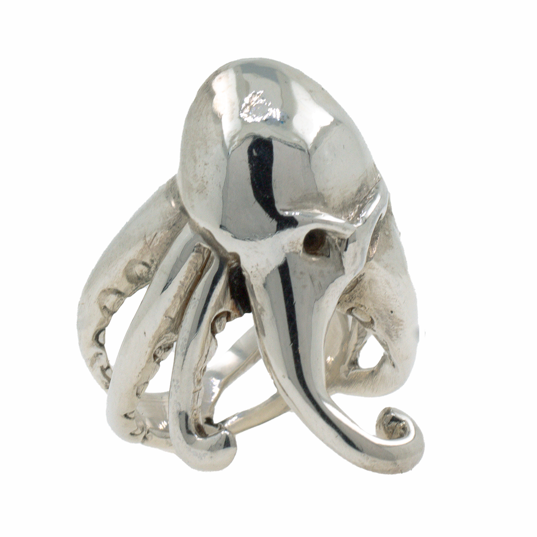 Anillo Pulpo en Plata 925 | Red Prey Jewelry | AnnaMar Atelier