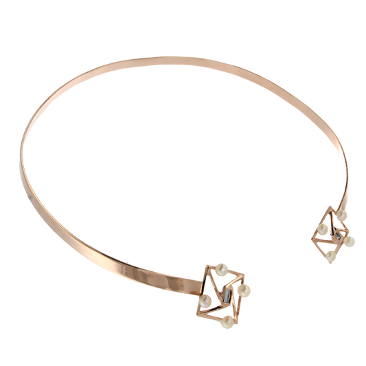 Gargantilla Lía en Plata 925 y Oro Rosa | Red Prey Jewelry | AnnaMar Atelier